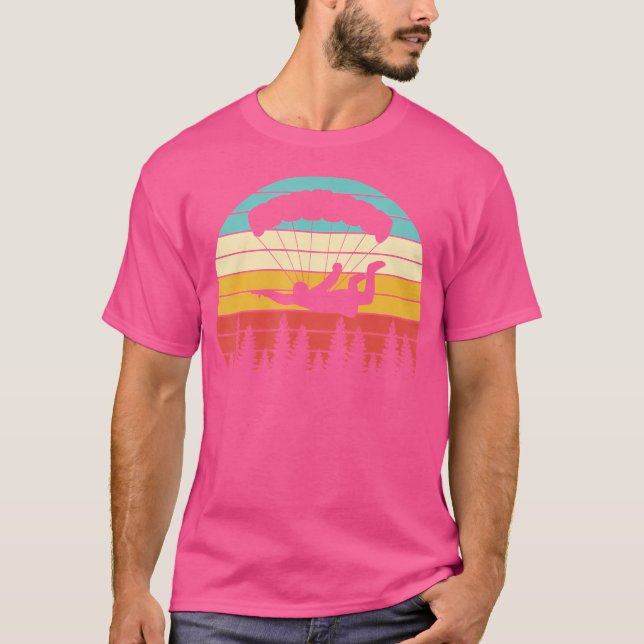Camiseta Skydiving Paragliding Skydiver Skydiving (Frente)