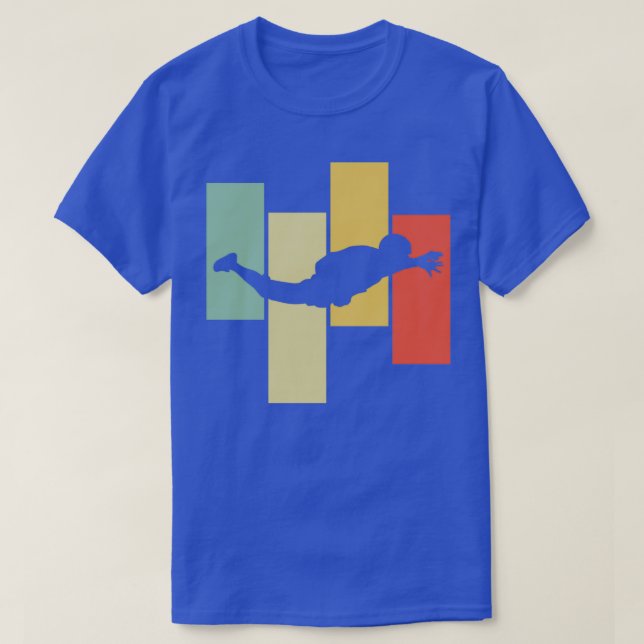 Camiseta Skydiving Reggae (Frente do Design)