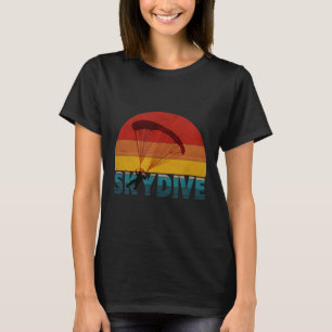 Camiseta Skydiving Retro Vintage Skydive