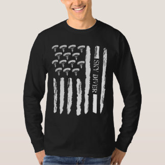 Camiseta Skydiving Skydive Eu Engraçado Presente Ideia Para