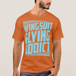 Camiseta Skydiving Wingcase Wing Suit Basejumper