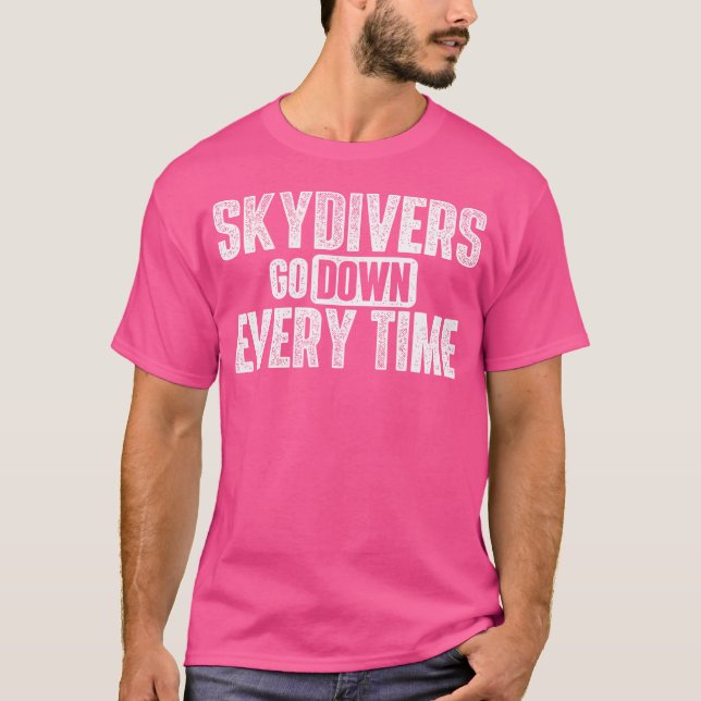 Camiseta Skydivs Desce Cada Vez - Skydiving P (Frente)