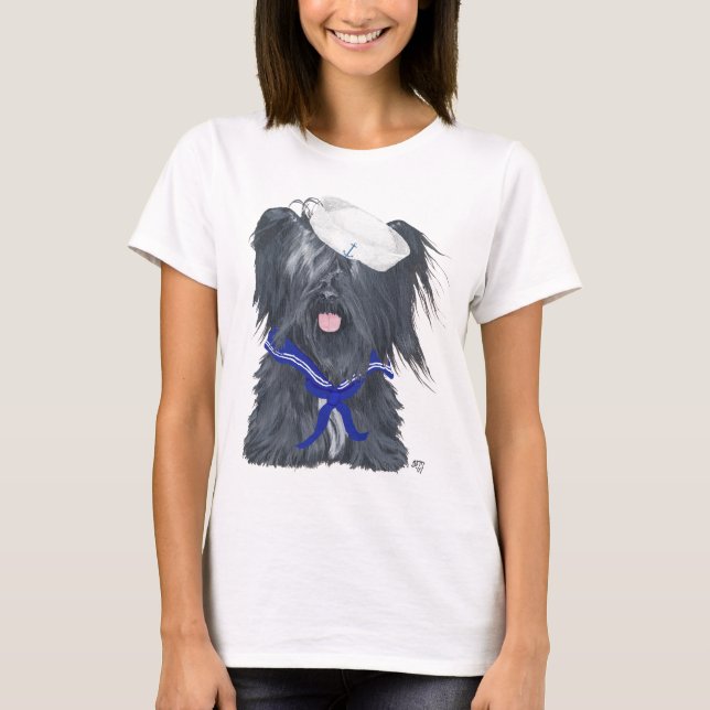 Camiseta Skye Terrier Sailor (Frente)