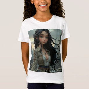 Camiseta Skyler: O Aventureiro em uma Cidade Esquecida