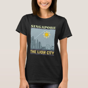 Camiseta Skyline Country City Skyline Landmark S