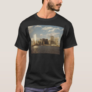 Camiseta Skyline da Nova Iorque antes de 9/11 das torres