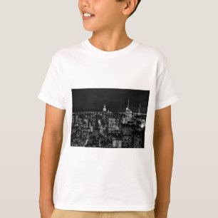 Camiseta Skyline da Nova Iorque Night