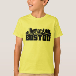 Camiseta Skyline de Boston
