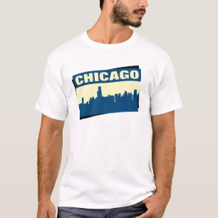 Camiseta Skyline de Chicago