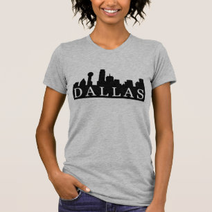 Camiseta Skyline de Dallas