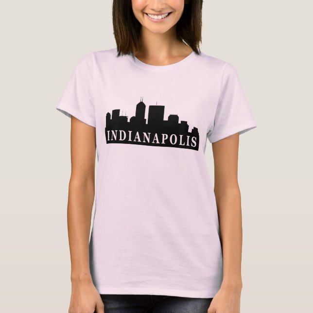 Camiseta Skyline de Indianapolis (Frente)