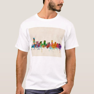 Camiseta Skyline de Jersey City New-jersey