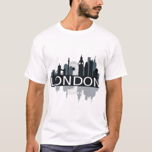 Camiseta Skyline de Londres