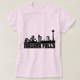 Camiseta Skyline de Niagara Falls