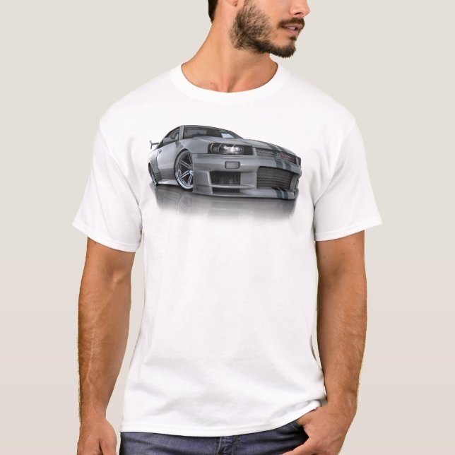 Camiseta Skyline de Nissan (Frente)