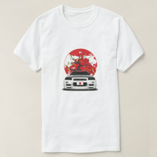 Camiseta Skyline de Nissan