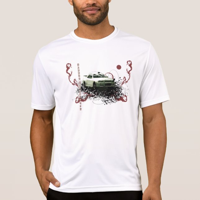 Camiseta skyline de nissan gtr (Frente)