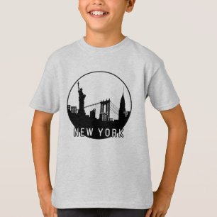 Camiseta Skyline de Nova York