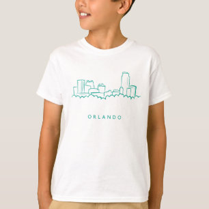 Camiseta Skyline de Orlando Florida