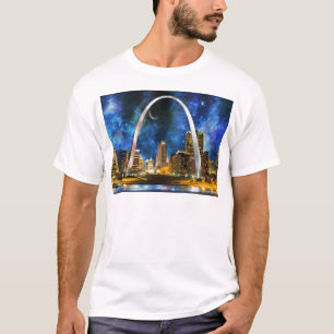 Camiseta Skyline de Spacey St Louis