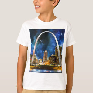 Camiseta Skyline de Spacey St Louis