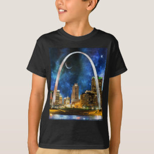 Camiseta Skyline de Spacey St Louis