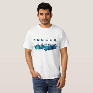 Camiseta Skyline do Tshirt da piscina