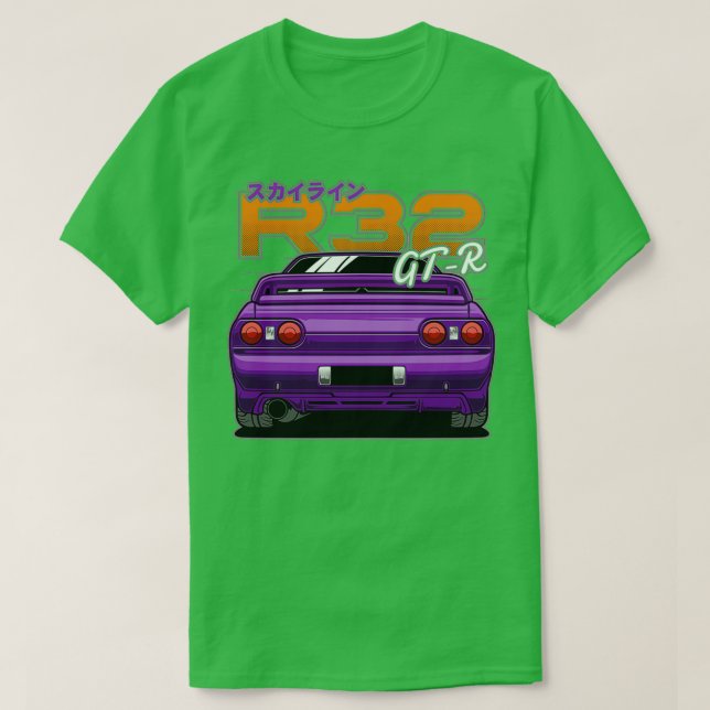 Camiseta Skyline GTR R32 1 (Frente do Design)