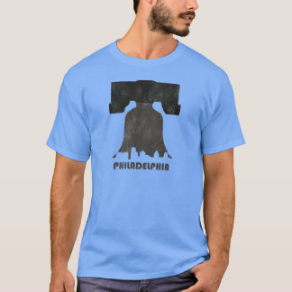 Camiseta Skyline-Homens retros de Philadelphfia