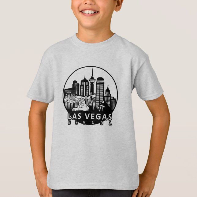 Camiseta Skyline Las Vegas Nevada (Frente)
