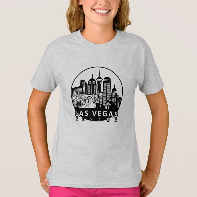 Camiseta Skyline Las Vegas Nevada (Frente)