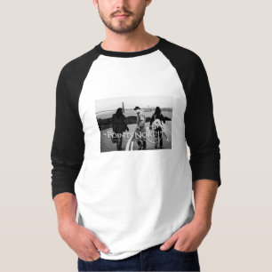 Camiseta Skyline norte San Francisco dos pontos de "- o