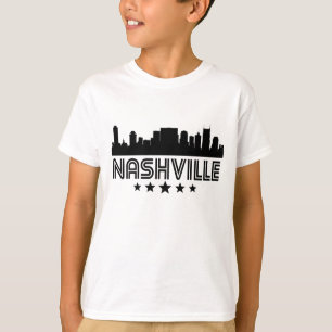 Camiseta Skyline retro de Nashville
