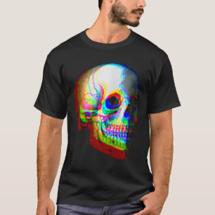 Camiseta Skype Trippy Vaporwave Halloween Techno Rave Edm M