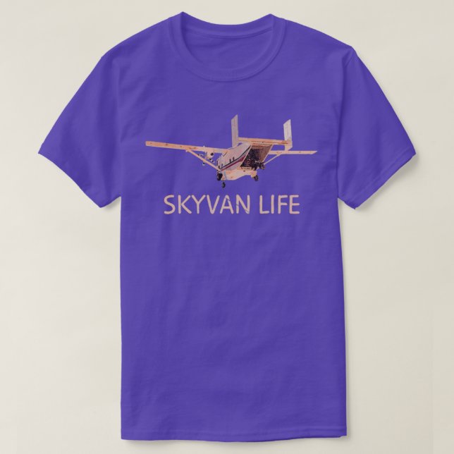 Camiseta skyVAN LIFE (Frente do Design)