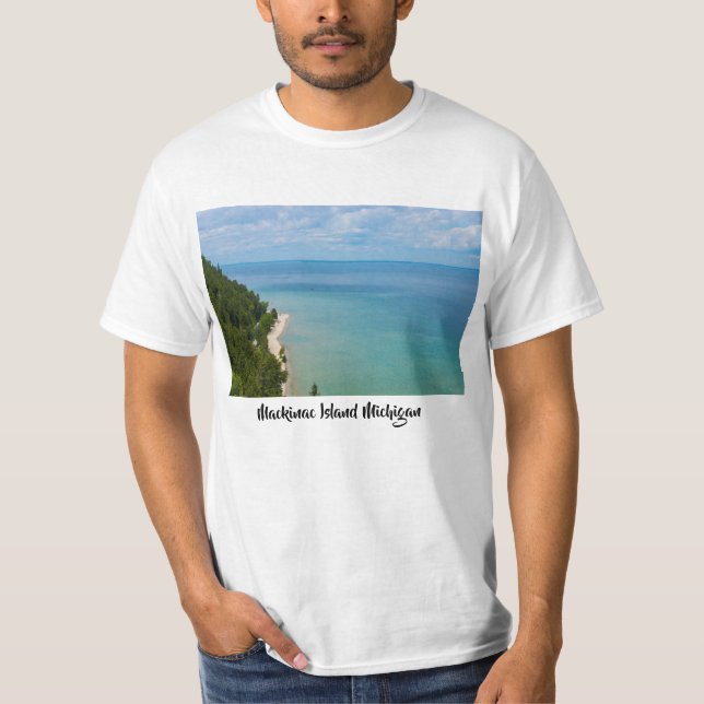 Camiseta Skyview da Ilha Mackinac (Frente)