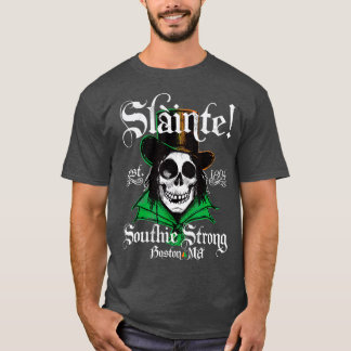 Camiseta Slainte Boston Irish Southie St Patricks Day