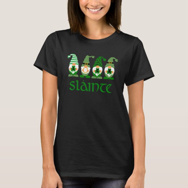Camiseta Slainte Irish Gnomo Anima Boa Rua Sanitária Paddys (Frente)