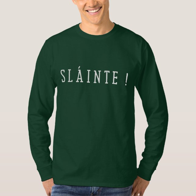 Camiseta Slainte - Rua. Patrick Day T Shirt (Frente)