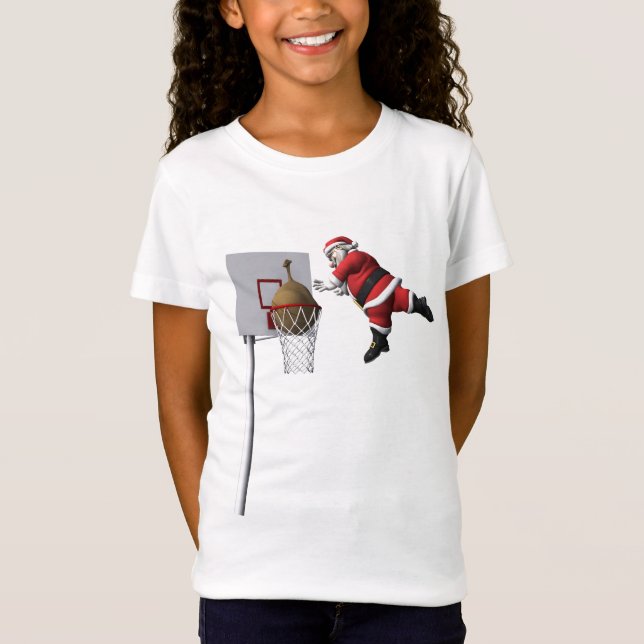 Camiseta Slam Dunk Santa Claus (Frente)