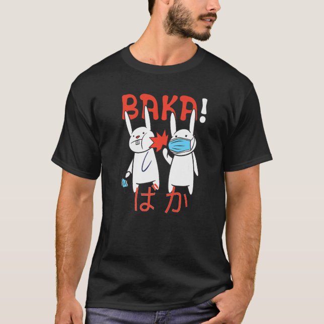 Camiseta Slap Baka Cat Japanese  1 (Frente)