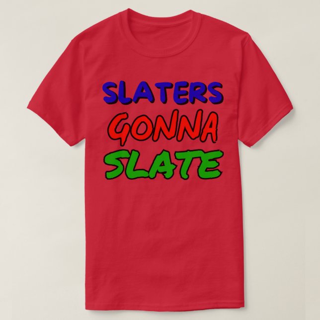 Camiseta Slats vão bater (Frente do Design)