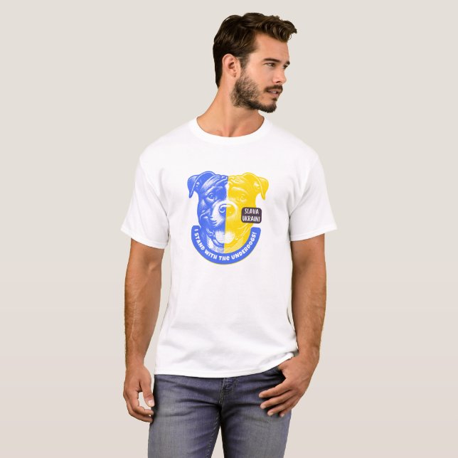Camiseta Slava Ucri (Frente Completa)