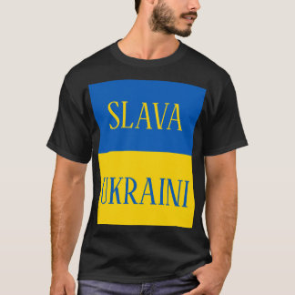 Camiseta Slava Ukraini Glory to Ukraine flag
