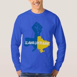 Camiseta Slava Ukraini! t-shirt da solidariedade