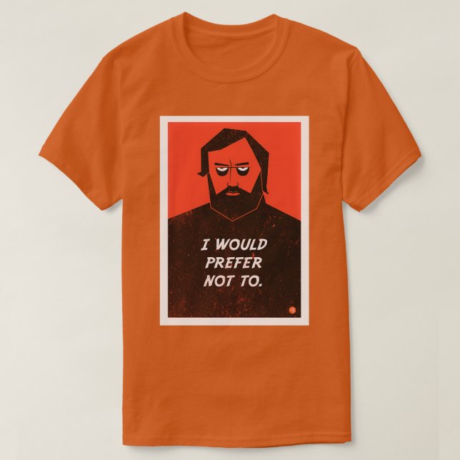 Camiseta Slavoj Zizek Eu preferiria não usar o jato clássic (Frente do Design)