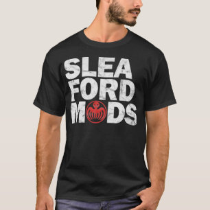 Camiseta Sleaford Mods WhiteRed Vestido