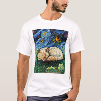 Camiseta Sleak Flame Point Siamese Cat StarNight