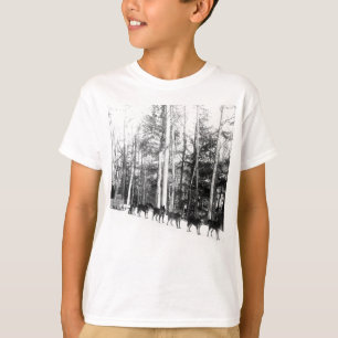 Camiseta Sledding do cão de Alaska