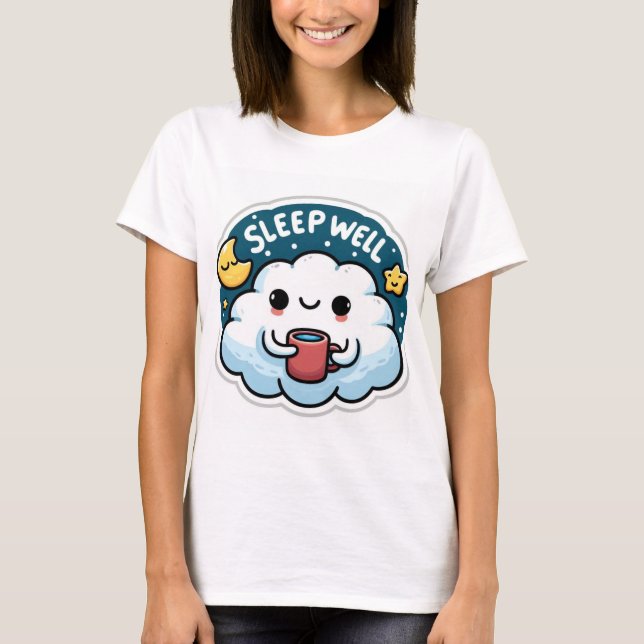 Camiseta Sleep well New  Collection  Design T-Shirt (Frente)